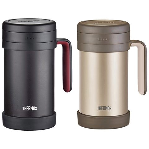 Thermos 500ml Mug with Handle and Stainless Steel Strainer (TCMF-501)