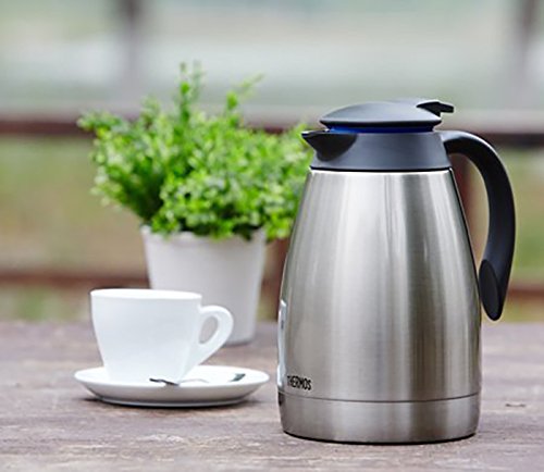 Thermos Carafe Isotherme 1.5 L Acier Inoxydable ANC – Garde Chaud 12h Et Froid 24h