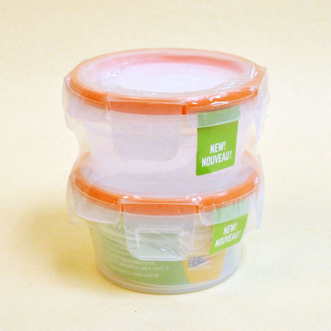 Circle Snapware Plastic Food Storage Set (2 PCS)