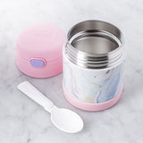 Thermos FUNtainer Stainless Steel 10oz/290mL Food Jar with Fold-able Spoon - Non-Licensed