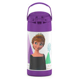 Thermos FUNtainer Stainless Steel 12oz/355mL Straw Bottle - Disney Frozen