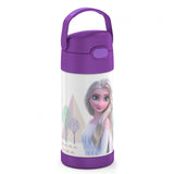 Thermos FUNtainer Stainless Steel 12oz/355mL Straw Bottle - Disney Frozen
