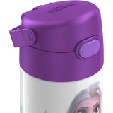 Thermos FUNtainer Stainless Steel 12oz/355mL Straw Bottle - Disney Frozen