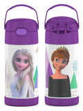 Thermos FUNtainer Stainless Steel 12oz/355mL Straw Bottle - Disney Frozen