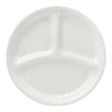 Corelle® Winter Frost White 8.5" Divided Salad Plate