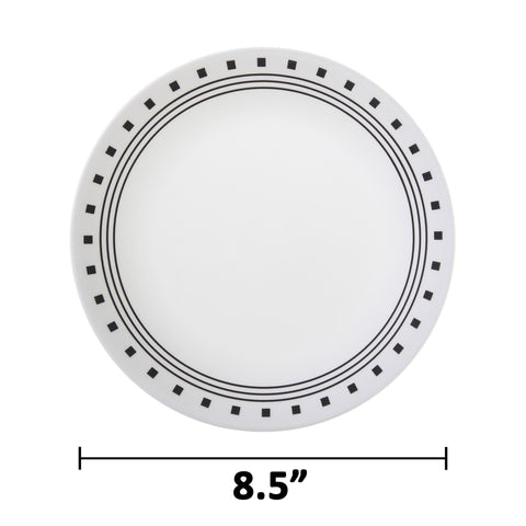 Corelle Livingware 8 1/2-inch Luncheon Plate, City Block (Single)