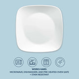 Corelle® Boutique Vivid White 8-piece Dinnerware Set, Service for 4