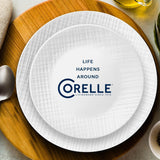 Corelle® Linen Weave 18-piece Dinnerware Set, Service for 6 (1141882)