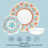 Corelle® Global Collection Terracotta Dreams 18-piece Dinnerware Set, Service for 6 (1144867)