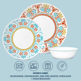 Corelle® Global Collection Terracotta Dreams 12-piece Dinnerware Set, Service for 4 (1144868)