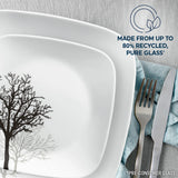 Corelle® Timber Shadows 12-piece Dinnerware Set, Service for 4