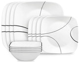 Corelle® Simple Lines 12-piece Dinnerware Set, Service for 4 (1147172)