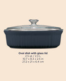 CorningWare® French Colors 2.5-quart Oval Baking Dish (2 Colours)
