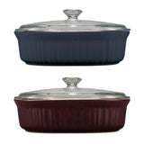 CorningWare® French Colors 2.5-quart Oval Baking Dish (2 Colours)