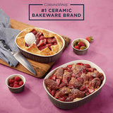 CorningWare® French Colors 12-piece Oval Bakeware Set (2 Colour Options)