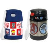 Thermos FUNtainer Stainless Steel 10oz/290mL Food Jar with Fold-able Spoon - Marvel Avengers