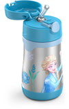 THERMOS FOOGO Vacuum Insulated Stainless Steel 10oz/290mL Straw Bottle, Licensed