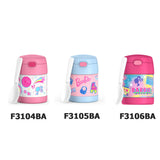 *NEW 2026* Thermos FUNtainer Stainless Steel 10oz/290mL Food Jar with Fold-able Spoon, Barbie (F3104BAB6)