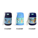 *NEW 2026* Thermos FUNtainer Stainless Steel 10oz/290mL Food Jar w/ Foldable Spoon, Bluey