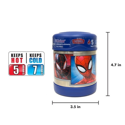 Thermos Funtainer Food Jar 10 oz, Spider-Man