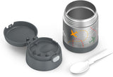 Thermos FUNtainer Stainless Steel 10oz/290mL Food Jar with Fold-able Spoon - Non-Licensed