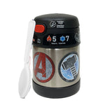 Thermos FUNtainer Stainless Steel 10oz/290mL Food Jar with Fold-able Spoon - Marvel Avengers