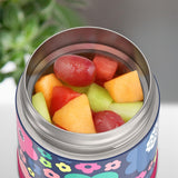 *NEW* Thermos FUNtainer Stainless Steel 10oz/290mL Food Jar with Fold-able Spoon - Non-Licensed