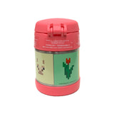 *NEW* Thermos FUNtainer Stainless Steel 10oz/290mL Food Jar with Fold-able Spoon - Minecraft