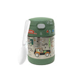 *NEW* Thermos FUNtainer Stainless Steel 10oz/290mL Food Jar with Fold-able Spoon - Non-Licensed
