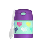 Thermos FUNtainer Stainless Steel 10oz/290mL Food Jar with Fold-able Spoon - Non-Licensed