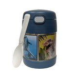 Thermos FUNtainer Stainless Steel 10oz/290mL Food Jar w/ Foldable Spoon - Jurassic World