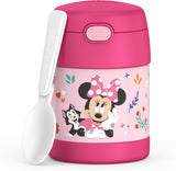 *NEW 2026* Thermos FUNtainer Stainless Steel 10oz/290mL Food Jar w/ Foldable Spoon - Minnie Mouse