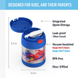 Thermos FUNtainer Stainless Steel 10oz/290mL Food Jar with Fold-able Spoon - Spiderman
