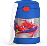 Thermos FUNtainer Stainless Steel 10oz/290mL Food Jar with Fold-able Spoon - Spiderman