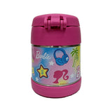*NEW 2026* Thermos FUNtainer Stainless Steel 10oz/290mL Food Jar with Fold-able Spoon, Barbie (F3104BAB6)