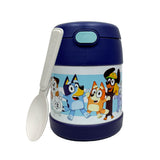 *NEW 2026* Thermos FUNtainer Stainless Steel 10oz/290mL Food Jar w/ Foldable Spoon, Bluey