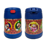 *NEW 2026* Thermos FUNtainer Stainless Steel 10oz/290mL Food Jar with Fold-able Spoon, Mario (F3104MB6)