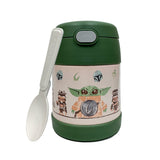 *NEW 2026* Thermos FUNtainer Stainless Steel 10oz/290mL Food Jar w/ Foldable Spoon - The Mandalorian