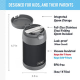 Thermos FUNtainer 470mL Stainless Steel Food Jar with S/S Spoon (F31101 Series)
