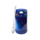 THERMOS 16oz/470ml Stainless Steel Vacuum Insulated Food Jar with Spoon (Galaxy Series)
