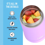 Thermos FUNtainer 470mL Stainless Steel Food Jar with S/S Spoon (F31101 Series)