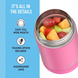 Thermos FUNtainer 470mL Stainless Steel Food Jar with S/S Spoon (F31101 Series)