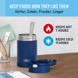 Thermos FUNtainer 470mL Stainless Steel Food Jar with S/S Spoon (F31101 Series)