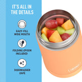 Thermos FUNtainer 470mL Stainless Steel Food Jar with S/S Spoon (F31101 Series)
