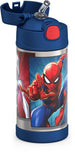 Thermos FUNtainer Stainless Steel 12oz/355mL Straw Bottle - Spiderman