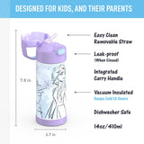 Thermos FUNtainer Stainless Steel 14oz/410mL Straw Bottle - Frozen