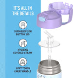 Thermos FUNtainer Stainless Steel 14oz/410mL Straw Bottle - Frozen