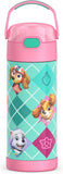 *NEW* Thermos FUNtainer Stainless Steel 14oz/410mL Straw Bottle - Paw Patrol