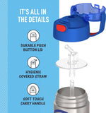 *NEW 2025* Thermos FUNtainer Stainless Steel 14oz/410mL Straw Bottle - Spiderman
