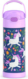 Thermos FUNtainer Stainless Steel 14oz/410mL Straw Bottle - Non-Licensed